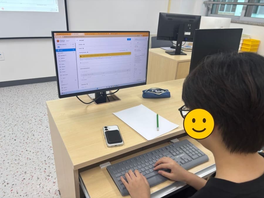 고등학교 AI 챗봇 만들기 수업, 주문받는 챗봇을 웹앱까지 (인천 호연고)