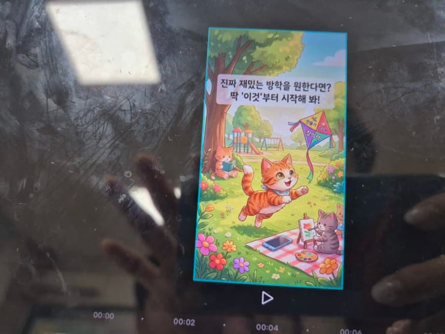 초등학교 진로체험 숏폼 만들기, 내 미래 직업을 캐릭터로 (증평 도안초)