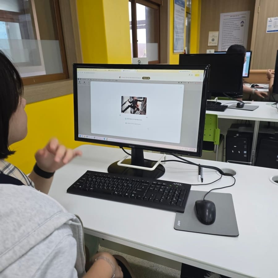 고등학교 창의적체험활동 숏츠 제작, 완성한 영상을 함께 보는 시간 (성남 분당경영고)
