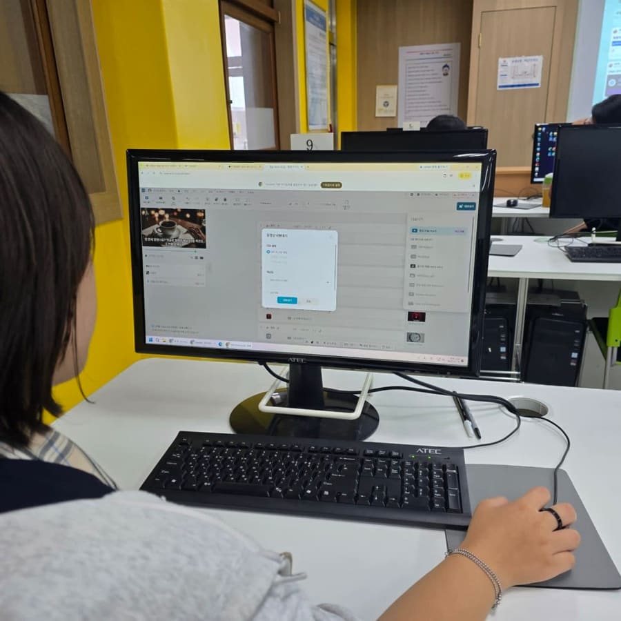 고등학교 창의적체험활동 숏츠 제작, 완성한 영상을 함께 보는 시간 (성남 분당경영고)