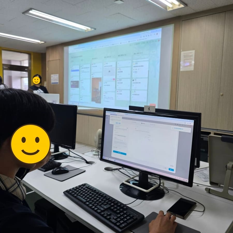 고등학교 창의적체험활동 숏츠 제작, 완성한 영상을 함께 보는 시간 (성남 분당경영고)