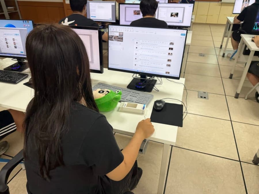 고등학교 숏폼 수업, AI가 만든 자동 완성본을 다시 고치기 (가평 청평고)