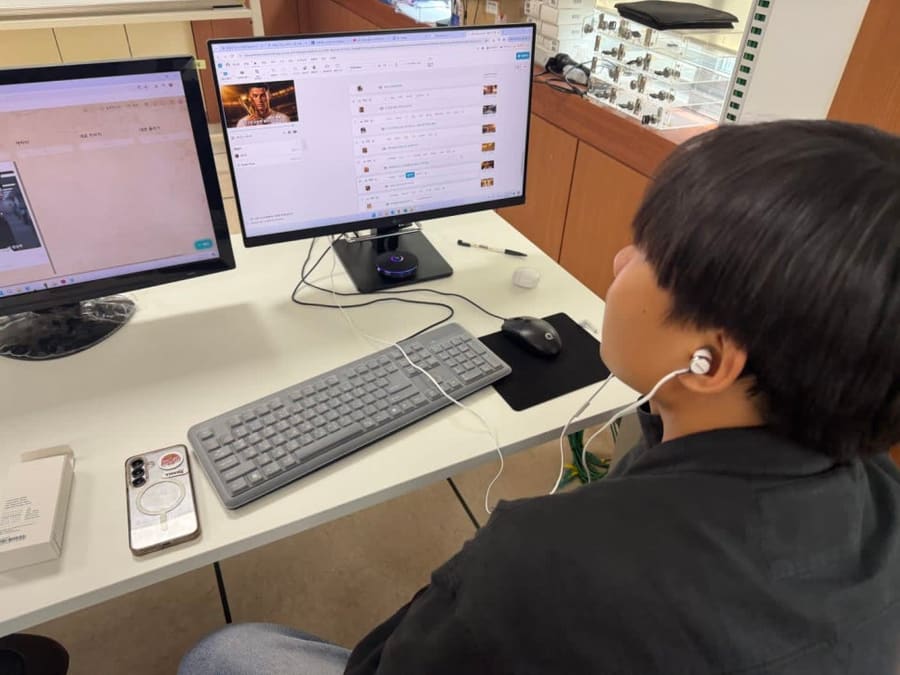 고등학교 숏폼 수업, AI가 만든 자동 완성본을 다시 고치기 (가평 청평고)