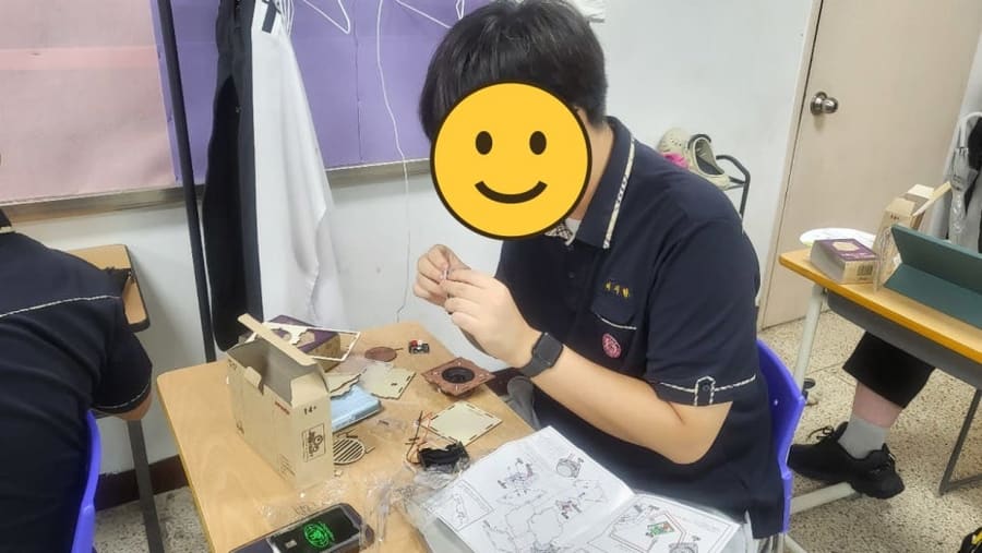 고등학교 메이커 교육 스피커 만들기, 디지털 신호가 소리로 바뀌는 순서 (광명 진성고)