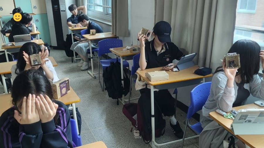 고등학교 메이커 교육 스피커 만들기, 디지털 신호가 소리로 바뀌는 순서 (광명 진성고)