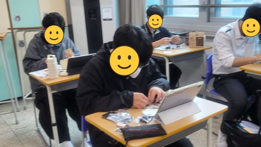 고등학교 메이커 교육 스피커 만들기, 디지털 신호가 소리로 바뀌는 순서 (광명 진성고)