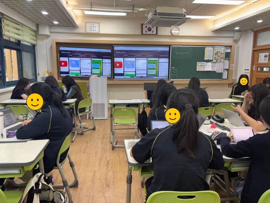 휘경여자중학교 유튜브 크리에이터 체험 수업 데이터 분석부터 쇼츠 제작까지 실습 과정 공유