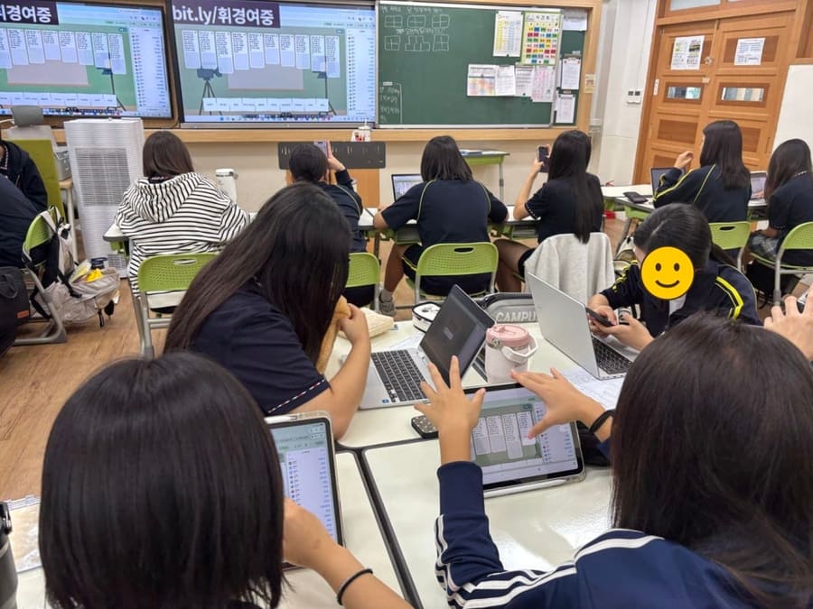 휘경여자중학교 유튜브 크리에이터 체험 수업 데이터 분석부터 쇼츠 제작까지 실습 과정 공유