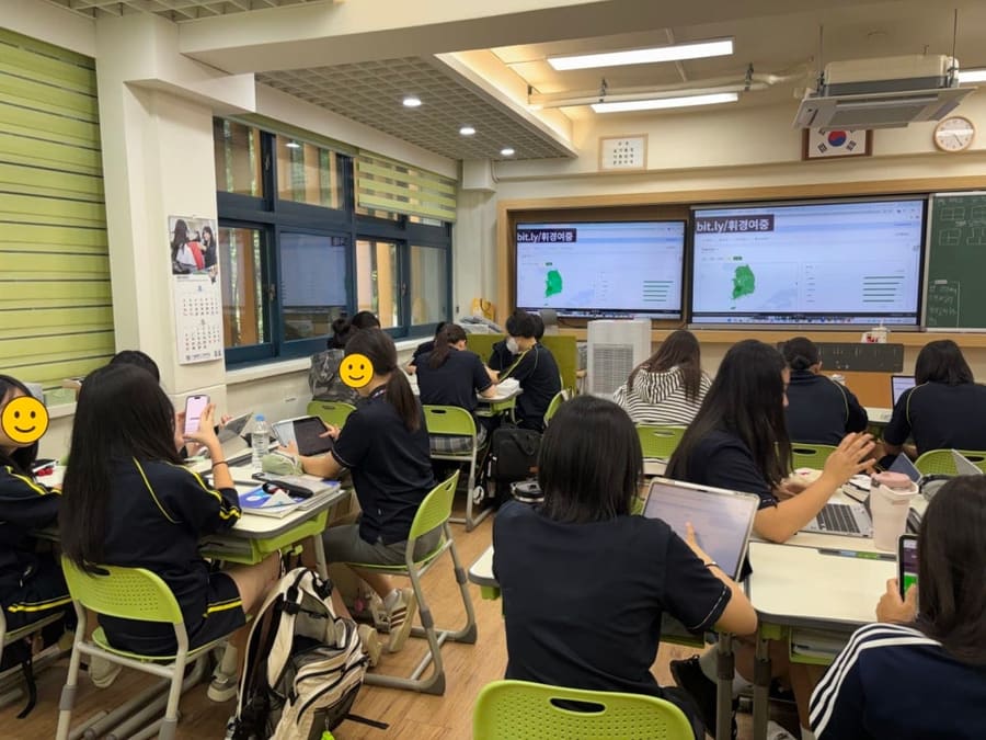 휘경여자중학교 유튜브 크리에이터 체험 수업 데이터 분석부터 쇼츠 제작까지 실습 과정 공유