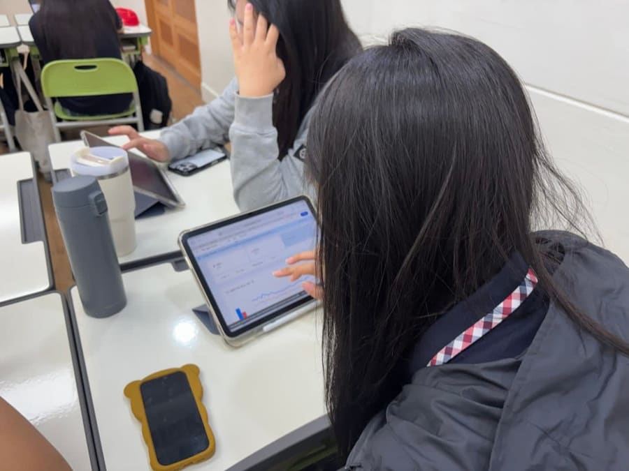 휘경여자중학교 유튜브 크리에이터 체험 수업 데이터 분석부터 쇼츠 제작까지 실습 과정 공유