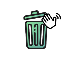 초음파 센서로 "로봇 쓰레기통" 만들기