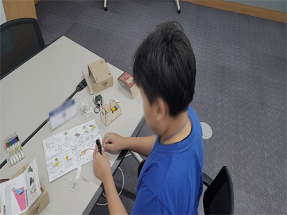 IR Sensor Dog Car Making class photo 3