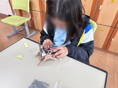 따라오는 달팽이 로봇 만들기 교육사진 3