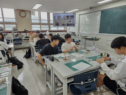 조도센서 스마트 가로등 교육사진 3