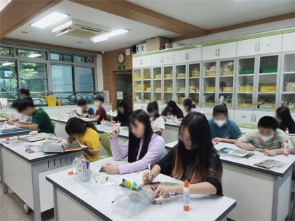 조도센서 스마트 가로등 교육사진 6