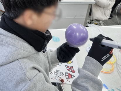 3D펜으로 LED 인테리어 소품 만들기 교육사진 1
